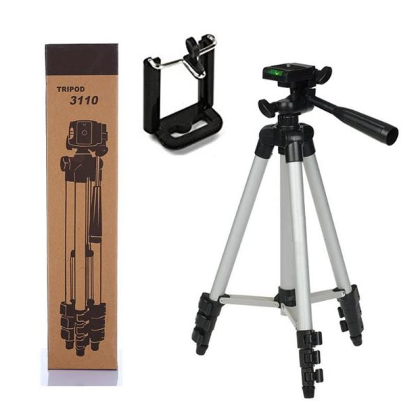 Lightweight Portable Tripod for Cameras & Phones (3110)