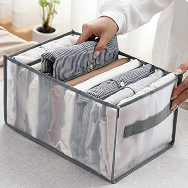 Clothes Organizer | Pants, Jeans Storage Box | Wardrobe Clothes Organizer | Unde